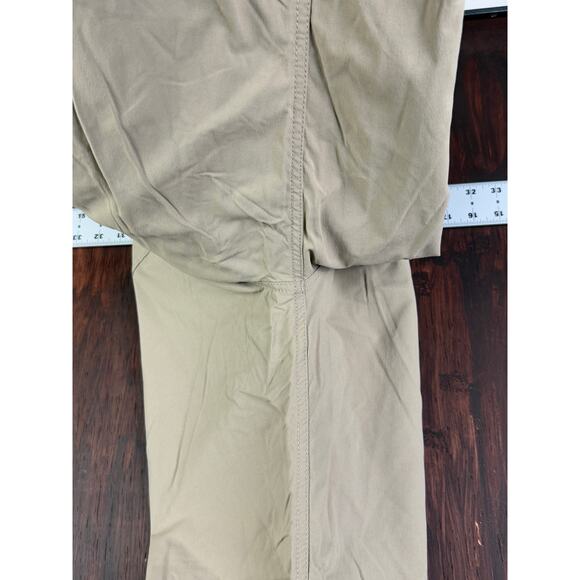 Clothing Arts P^Cubed Pick Pocket Proof Utility Pants Khaki Mens 40x34 Nylon EUC - Picture 7 of 8